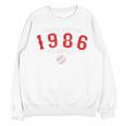 40 Year Old 1986 Classic Baseball 40th Birthday Unisex Sweatshirt
