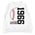 60th Birthday Baseball Limited Edition 1966 Unisex Sweatshirt 60th Birthday Baseball Limited Edition 1966 Unisex Sweatshirt