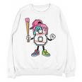 8th Birthday Baseball Ice-Cream Drip 8 Years Old Boys Girls Unisex Sweatshirt 8th Birthday Baseball Ice-Cream Drip 8 Years Old Boys Girls Unisex Sweatshirt