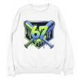 Awesome 67 Baseball Drip Effect Baseball 6-7 Meme Graphic Premium Tri-Blend Unisex Sweatshirt Awesome 67 Baseball Drip Effect Baseball 6-7 Meme Graphic Premium Tri-Blend Unisex Sweatshirt