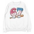 Baseball 67 Kids Ice Cream Drip Six Seven Youth Boys Unisex Sweatshirt Baseball 67 Kids Ice Cream Drip Six Seven Youth Boys Unisex Sweatshirt