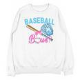 Baseball Or Bows Brother Loves You Gender Reveal Boy Or Girl Unisex Sweatshirt