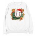 Baseball Christmas Scoreboard Celebration Premium Tri-Blend Unisex Sweatshirt
