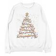 Baseball Christmas Tree Light Xmas Tees Boys Kids Men Unisex Sweatshirt Baseball Christmas Tree Light Xmas Tees Boys Kids Men Unisex Sweatshirt