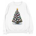 Baseball Christmas Tree Men Boys Youth Santa Sports Unisex Sweatshirt