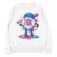 Baseball Drip 8th 8 Year Old Birthday Boys Pitcher Player Unisex Sweatshirt