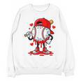 Baseball Drip Valentines Unisex Sweatshirt Baseball Drip Valentines Unisex Sweatshirt