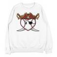Baseball Heart Pirate Hat Crossed Swords Men Boys Kids Youth Premium Tri-Blend Unisex Sweatshirt Baseball Heart Pirate Hat Crossed Swords Men Boys Kids Youth Premium Tri-Blend Unisex Sweatshirt