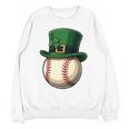 Baseball Leprechaun Hat Saint Patrick Retro Unisex Sweatshirt Baseball Leprechaun Hat Saint Patrick Retro Unisex Sweatshirt