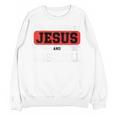 This Boy Runs On Jesus And Baseball Christian Baseball Unisex Sweatshirt