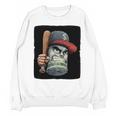Cool Dollar Bill Guy With Cap And Baseball Costume Premium Tri-Blend Unisex Sweatshirt Cool Dollar Bill Guy With Cap And Baseball Costume Premium Tri-Blend Unisex Sweatshirt