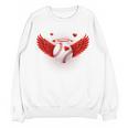 Cute Baseball &Cupid Wings Happy Valentines Boys Men Unisex Sweatshirt Cute Baseball &Cupid Wings Happy Valentines Boys Men Unisex Sweatshirt