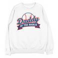 Dad Daddy Of The Rookie Baseball Unisex Sweatshirt Dad Daddy Of The Rookie Baseball Unisex Sweatshirt