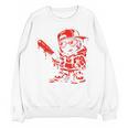 Drippy Baseball Mascot Valentine Heart Glasses Cartoon Unisex Sweatshirt Drippy Baseball Mascot Valentine Heart Glasses Cartoon Unisex Sweatshirt