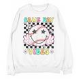 Game Day Vibes Softball Baseball Groovy Game Day Girls Women Unisex Sweatshirt Game Day Vibes Softball Baseball Groovy Game Day Girls Women Unisex Sweatshirt