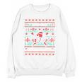 Ho Ho Homerun Baseball Ugly Christmas Sweater Party Hitter Unisex Sweatshirt Ho Ho Homerun Baseball Ugly Christmas Sweater Party Hitter Unisex Sweatshirt