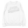 I'd Rather Be Playing Baseball Player Coach Fan Game Day Tee Premium Tri-Blend Unisex Sweatshirt I'd Rather Be Playing Baseball Player Coach Fan Game Day Tee Premium Tri-Blend Unisex Sweatshirt