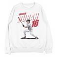 Jarren Duran Boston MLB Baseball Players MLBJDU204M Unisex Sweatshirt
