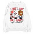 I Just Hit 100 Days Of School Baseball Boy Girl Teacher Unisex Sweatshirt