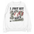 I Just Hit 100 Days Of School Camo Baseball 100 Days Smarter Unisex Sweatshirt I Just Hit 100 Days Of School Camo Baseball 100 Days Smarter Unisex Sweatshirt
