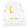 Love Bananas Banana Baseball Unisex Sweatshirt Love Bananas Banana Baseball Unisex Sweatshirt