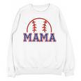 Mom Of Rookie 1st Birthday Baseball Boy Family Matching Unisex Sweatshirt