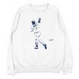 Philly Bedlam Bedlam At The Bank Philadelphia Baseball Premium Tri-Blend Unisex Sweatshirt