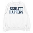 Schlitt Happens NY Bronx I Heart Baseball Apparel Unisex Sweatshirt