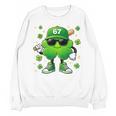 Shamrocks Playing Baseball St Patricks Day 6 7 Meme Men Boys Unisex Sweatshirt Shamrocks Playing Baseball St Patricks Day 6 7 Meme Men Boys Unisex Sweatshirt