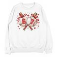Six Seven 67 Meme Baseball Coquette Bow Valentine Unisex Sweatshirt Six Seven 67 Meme Baseball Coquette Bow Valentine Unisex Sweatshirt
