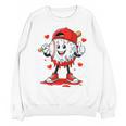 Valentine Baseball Heart Sports Men Boys Kid Unisex Sweatshirt Valentine Baseball Heart Sports Men Boys Kid Unisex Sweatshirt