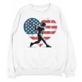 Valentines Baseball Batter Silhouette Heart Men Boys Kid Unisex Sweatshirt Valentines Baseball Batter Silhouette Heart Men Boys Kid Unisex Sweatshirt