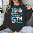 100 Days Of 5th Grade Baseball 100th Day Of School Boys Kids Unisex Sweatshirt 100 Days Of 5th Grade Baseball 100th Day Of School Boys Kids Unisex Sweatshirt