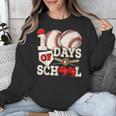 100 Days Of School Baseball 100th Day Of School Kids Teacher Unisex Sweatshirt