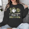100 Days Of School Baseball Camo Art For Boys Kids Students Unisex Sweatshirt 100 Days Of School Baseball Camo Art For Boys Kids Students Unisex Sweatshirt