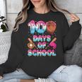 100 Days Of School Baseball Donut Dripping Teacher Boys Kids Unisex Sweatshirt 100 Days Of School Baseball Donut Dripping Teacher Boys Kids Unisex Sweatshirt