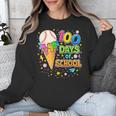 100 Days Of School Baseball Ice Cream Drip Boys Kids Player Unisex Sweatshirt 100 Days Of School Baseball Ice Cream Drip Boys Kids Player Unisex Sweatshirt