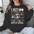 100 Days Of School Boys Kids 100th Day Balls Baseball Kids Unisex Sweatshirt 100 Days Of School Boys Kids 100th Day Balls Baseball Kids Unisex Sweatshirt