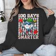 100 Days Smarter Baseball 100 Days Of School Boy Girl Kid Unisex Sweatshirt