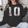 2016 10th Birthday Baseball Boys Kids Ten 10 Tenth Unisex Sweatshirt