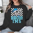 5th Birthday Dabbing Baseball Boys Bruh I'm 5 Year Old Unisex Sweatshirt 5th Birthday Dabbing Baseball Boys Bruh I'm 5 Year Old Unisex Sweatshirt