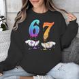 6 7 Six Seven Meme Hands Ice Cream Baseball Drip Boy Girl Unisex Sweatshirt 6 7 Six Seven Meme Hands Ice Cream Baseball Drip Boy Girl Unisex Sweatshirt