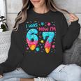 I Was 6 Now I'm 7 67 Birthday Baseball Drip 7 Year Old Unisex Sweatshirt I Was 6 Now I'm 7 67 Birthday Baseball Drip 7 Year Old Unisex Sweatshirt