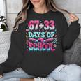 67 33 Days Of School Baseball Drip 100th Day Of School Boys Unisex Sweatshirt 67 33 Days Of School Baseball Drip 100th Day Of School Boys Unisex Sweatshirt