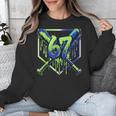 67 Baseball Drip Effect Urban Tee Style 6-7 Meme Graphic Unisex Sweatshirt 67 Baseball Drip Effect Urban Tee Style 6-7 Meme Graphic Unisex Sweatshirt