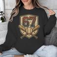 67 Baseball Meme Vintage Sports Crest Retro 67 Player Unisex Sweatshirt 67 Baseball Meme Vintage Sports Crest Retro 67 Player Unisex Sweatshirt