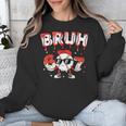 67 Bruh Valentines Baseball Boys Kids Six Seven 6 7 Unisex Sweatshirt