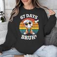 67 Days Of School Bruh Teacher Kids Dabbing Baseball Unisex Sweatshirt 67 Days Of School Bruh Teacher Kids Dabbing Baseball Unisex Sweatshirt