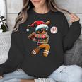 67 Gingerbread Man Playing Baseball Christmas 6 7 Meme Unisex Sweatshirt 67 Gingerbread Man Playing Baseball Christmas 6 7 Meme Unisex Sweatshirt