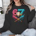 67 Ice Cream Drip Baseball Meme – Six Seven Gen Alpha Unisex Sweatshirt 67 Ice Cream Drip Baseball Meme – Six Seven Gen Alpha Unisex Sweatshirt